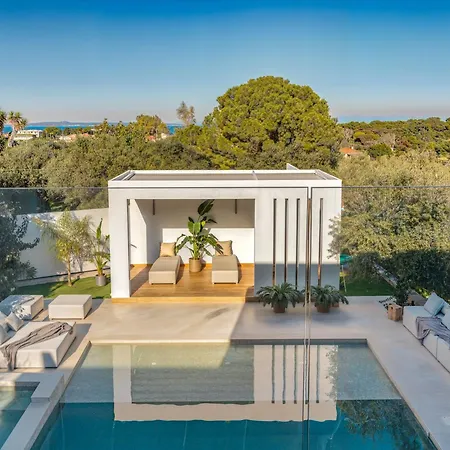 The White Luxury - Private Seaview With Pool By Mana Gers 빌라 Vasilikí